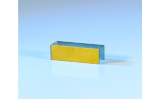 BBO, Z-Cut, 4x4x25 мм, просветляющее покрытие и Cr+Au-электрод для применений ЭО